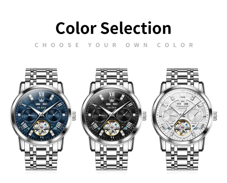 Herenhorloges uitgehold automatisch mechanisch origineel polshorloge voor heren Waterdicht lichtgevende eeuwigdurende kalender Mode_voghion.com