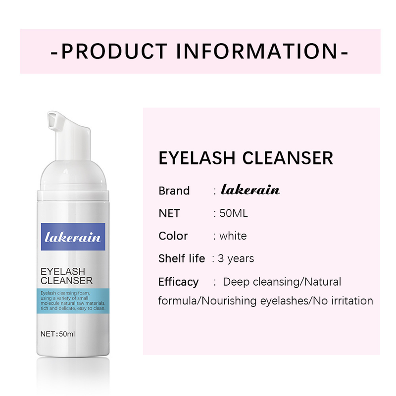 Carina – nettoyant pour le visage, extension des cils, nettoyage des bulles des paupières, maquillage doux, élimination des résidus noirs, soins à domicile_voghion.com