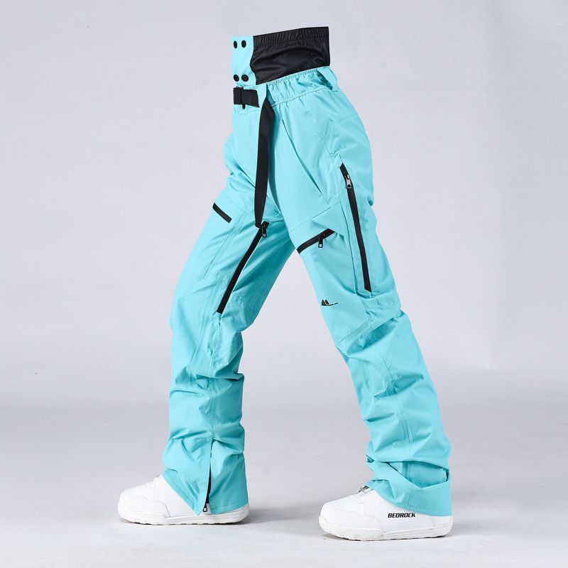 New outdoor sports windproof, waterproond warm single double board skiing casual cotton snow pants supports and_voghion.com