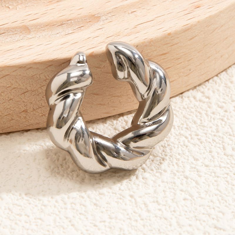 1 Piece 3 Pieces Set Elegant U Shape Plating Alloy Ear Cuffs_voghion.com