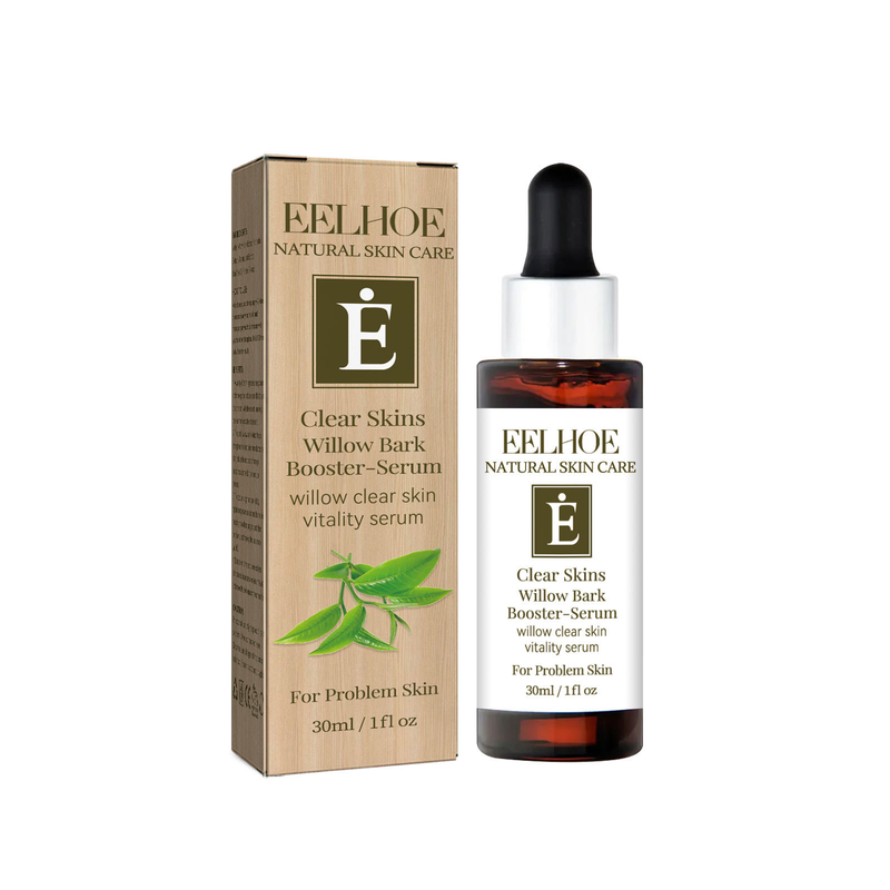 EELHOE Cleansing Willow Bark-essentie kan de droogheid verlichten, acnevlekken vervagen, de huid reinigen, hydrateren en een gevoelige huid veroorzaken_voghion.com