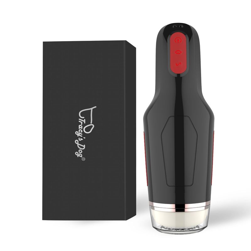 Masturbatore automatico maschile Tracy's Dog con 5 modalità di suzione e 10 modalità di vibrazione, masturbatore tascabile con texture 3D, giocattoli sessuali per adulti per la masturbazione maschile_voghion.com