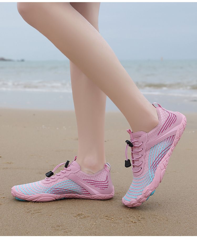 Nuove scarpe da nuoto Scarpe da spiaggia per esterni Scarpe da acqua per coppie Scarpe ad asciugatura rapida a piedi nudi Scarpe da acqua per lo snorkeling Scarpe da trampolino_voghion.com