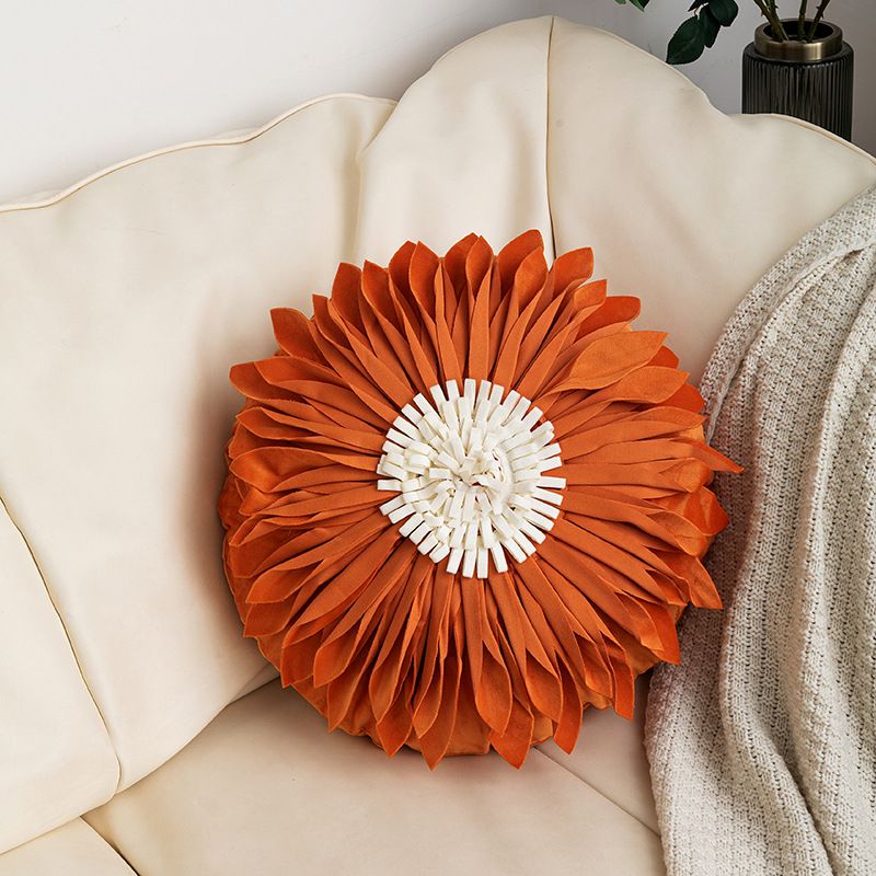 Nuovo bellissimo cuscino per divano con toppa a forma di fiore grande tridimensionale ricamato modello di decorazione per la casa federa per cuscino da camera_voghion.com