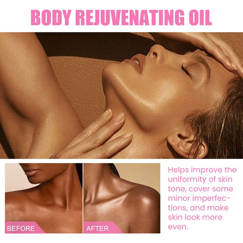 Oceaura Body Brightening Oil Can Repair Dull Skin, Moisturize And Lock Moisture, Brighten And Even Skin Tone_voghion.com