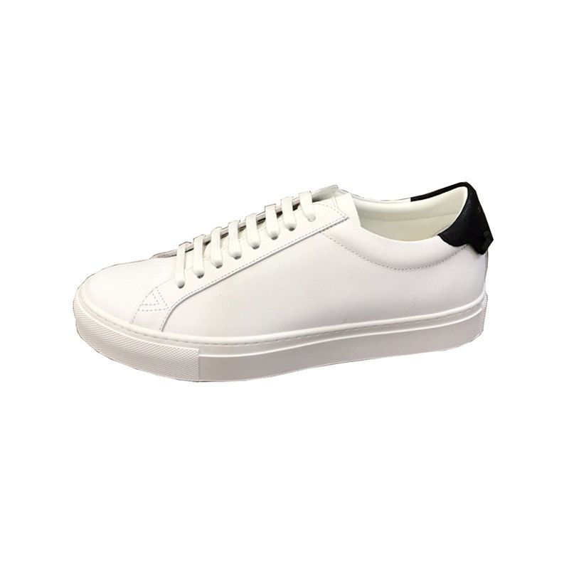 Luxury Couple Style Lace Up White Korean Version Breathable Casual Board Trendy Men's Shoes_voghion.com