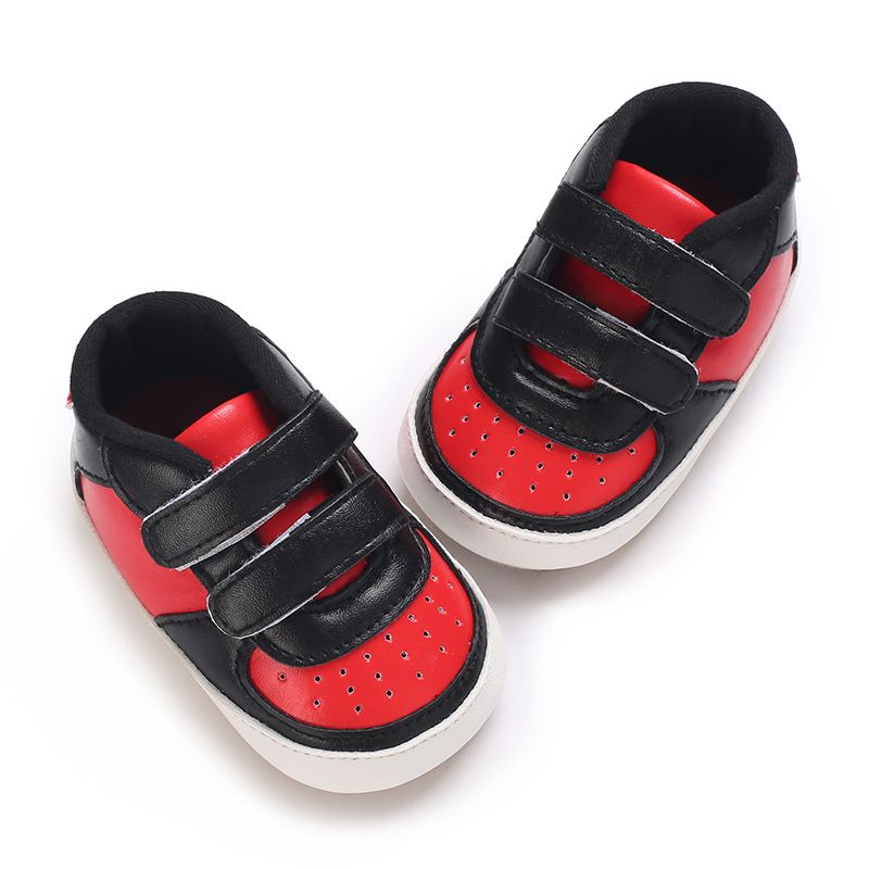 Mother & Kids New spring and autumn 0-1 year old baby boy casual shoes Velcro rubber sole non-slip toddler shoes_voghion.com