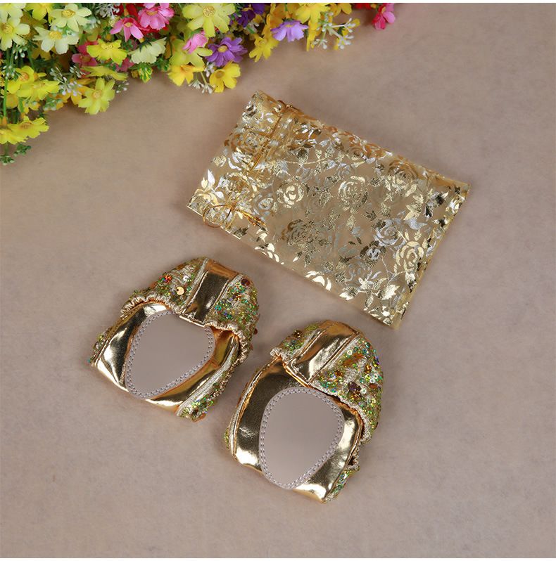 Tanzschuhe Große und Kleine Runde Gold Übungsschuhe Bauchtanz Performance Schuhe Bauchtanz Übungsschuhe Trainingsschuhe Bauchtanzschuhe_voghion.com