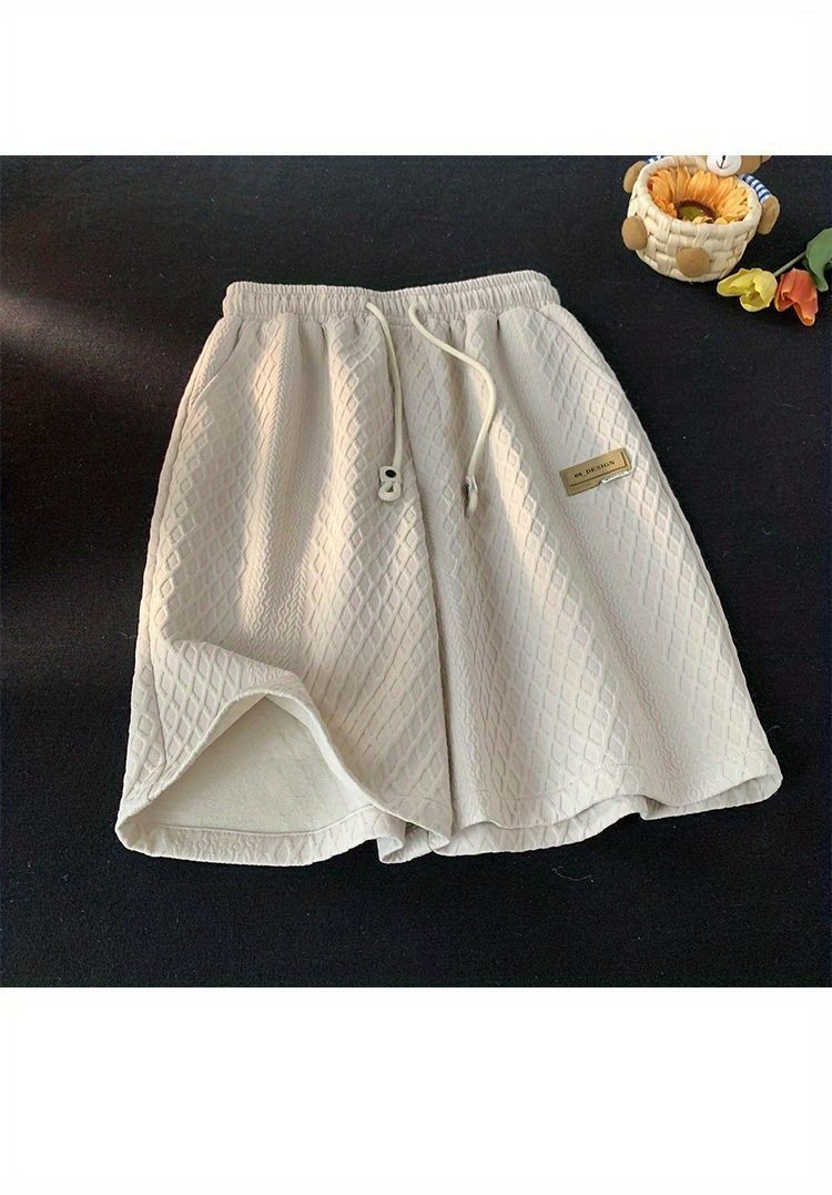 Herrenbekleidung Lässige Sportshorts für den Sommer, Nischendesign, Retro-Strandhose, Marke, Fünf-Punkt-Hose_voghion.com