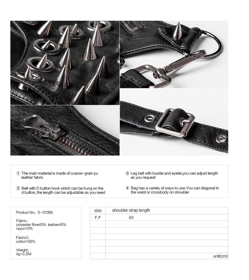 Neue Tasche Damen Steampunk Retro Fahrradtasche PU Casual Hüfttasche Outdoor Reiten Schulter Umhängetasche für Frauen_voghion.com