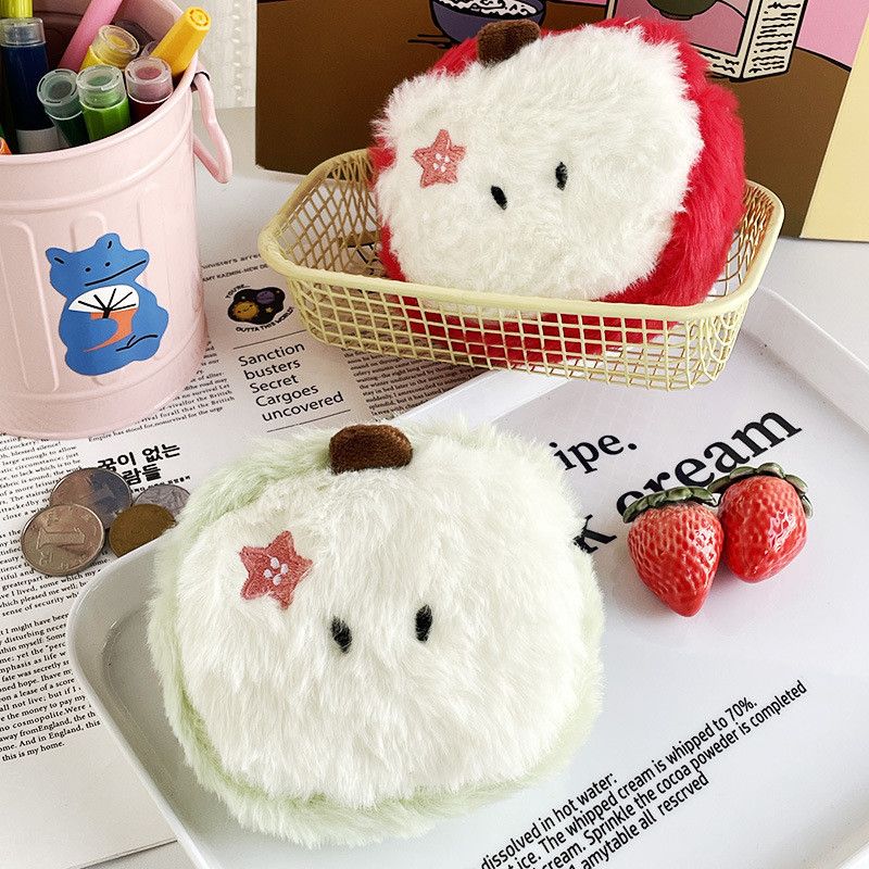 Adorable Coin Plush Purse With Soft Short Plush Material For Women Gifts_voghion.com