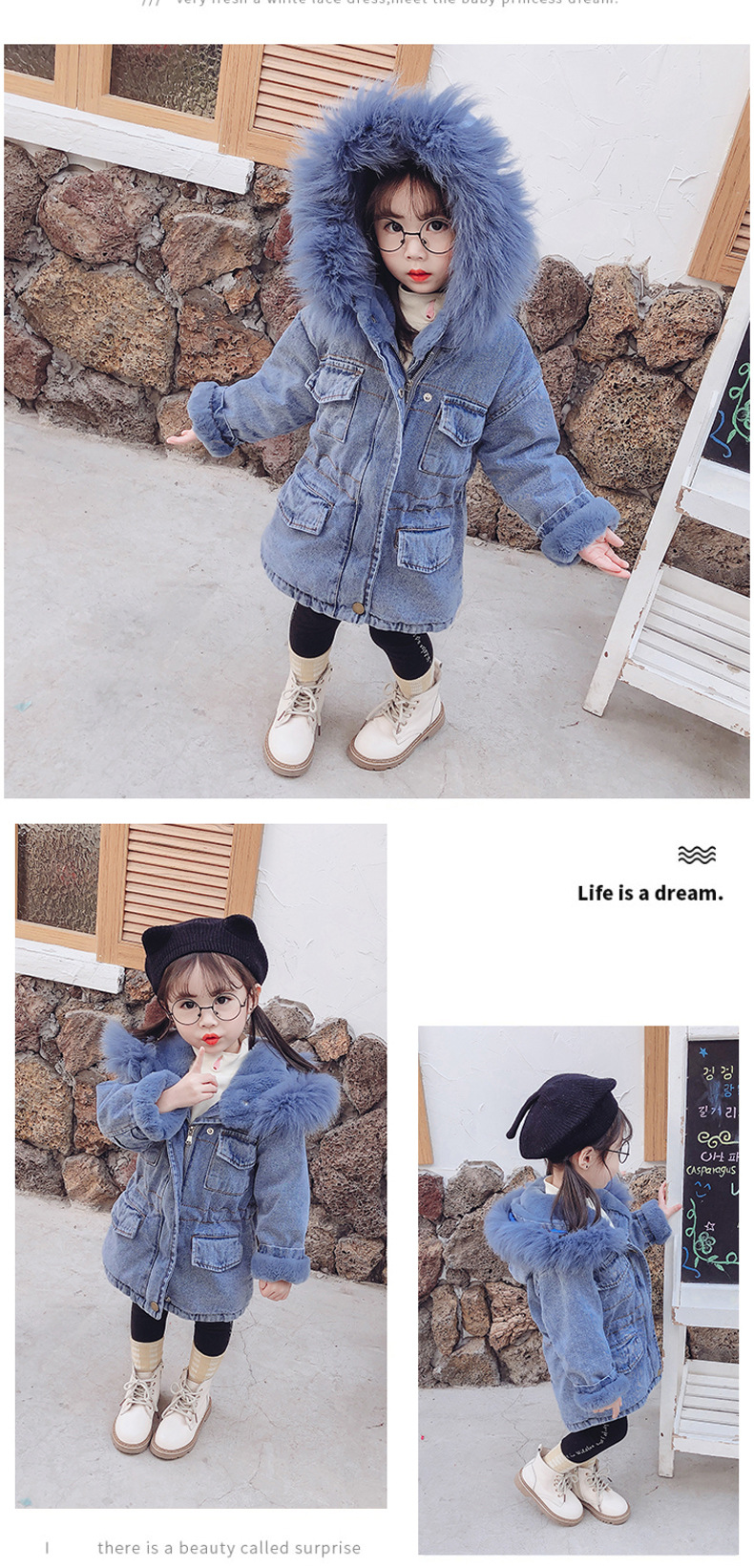 Kinderkleidung Steppkleidung für Kinder für Mädchen Winter dickere neue Herbst- und Winterkleidung für Frauen_voghion.com