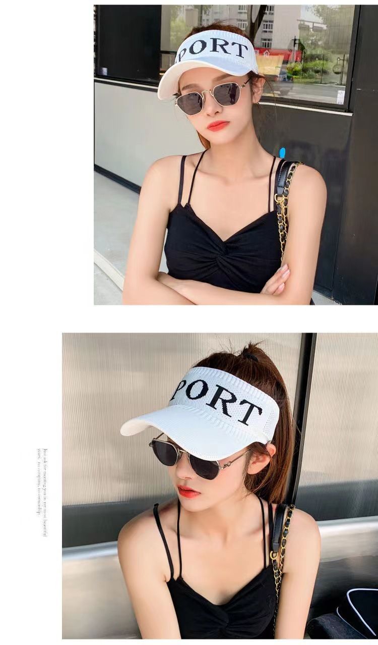 Surge Protection Hut für Damen, Sommer-Bassballkappe im Koran-Stil, Outdoor-Sport-Lauf-Sonnenschutz-Visier-Msh-Hut,_voghion.com