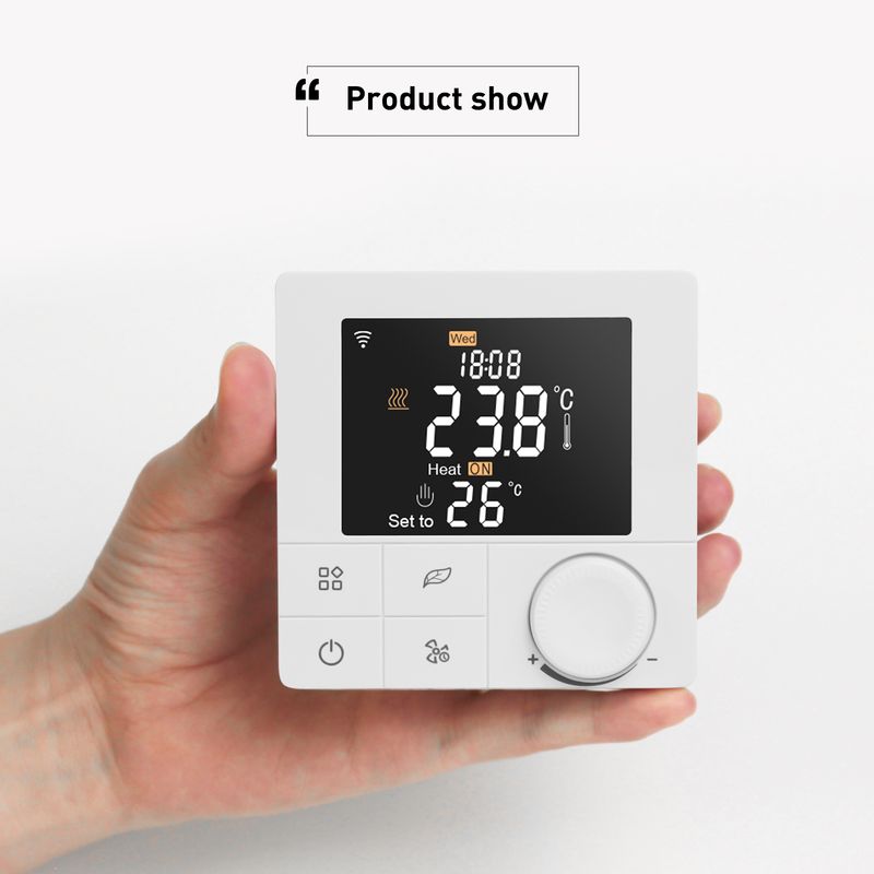 Tuya WIFI Termostat Smart Hjem Varme- eller Varmesystem Elektrisk Undervarme Temperaturkontroller Termostatregulator 220V_voghion.com