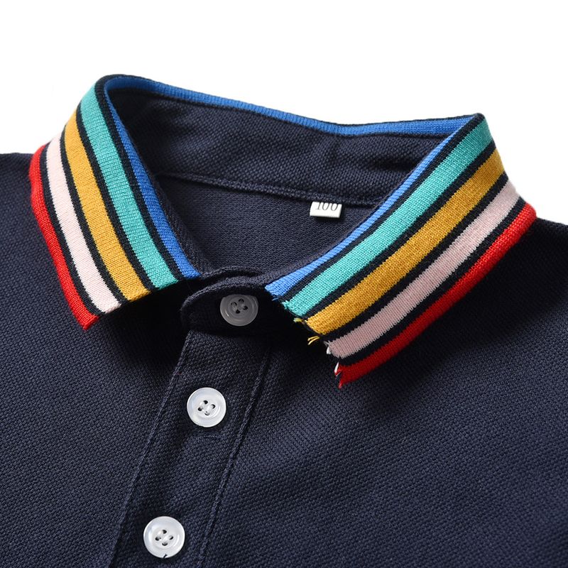 Kid's Clothing Boys summer suit lapel new style children's summer clothes trendy boy net celebrity fashionable sports short sleeved two piece suit_voghion.com