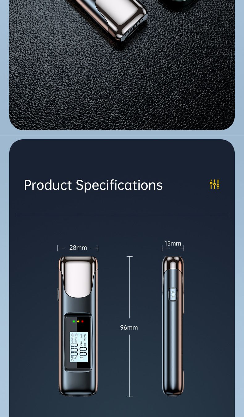High-Precision Drunk Driving Detector Hot-Selling Breath Alcohol Tester_voghion.com