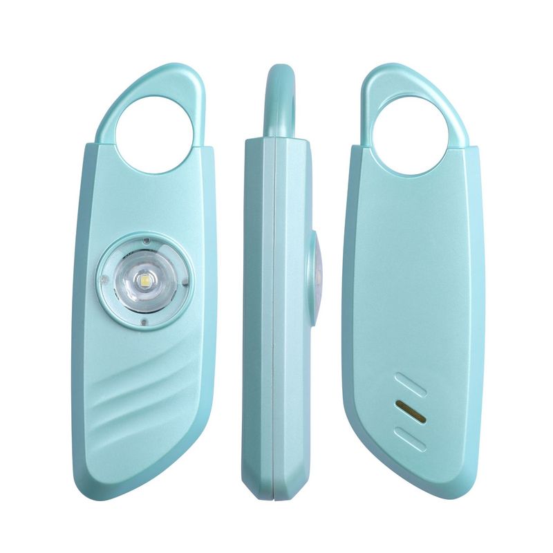 Alarmă personală anti-lup Anti-Wolf 2023 nouă, cu inel de cupru, lumină LED intermitentă, buzzer în cruce_voghion.com