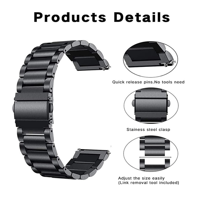 Cinturino in metallo Per orologio magico onore 2 46mm Cinturino in acciaio inossidabile Cinturino per orologio magico onore 2 42MM 46MM Cinturino Correa GS3 GS Pro_voghion.com