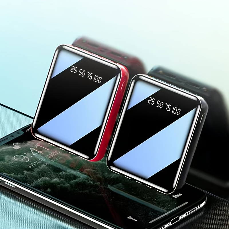 Boost Your Phone's Battery Life Instantly - 10000mAh 4-in-1 Power Bank with Universal Charging Cables_voghion.com
