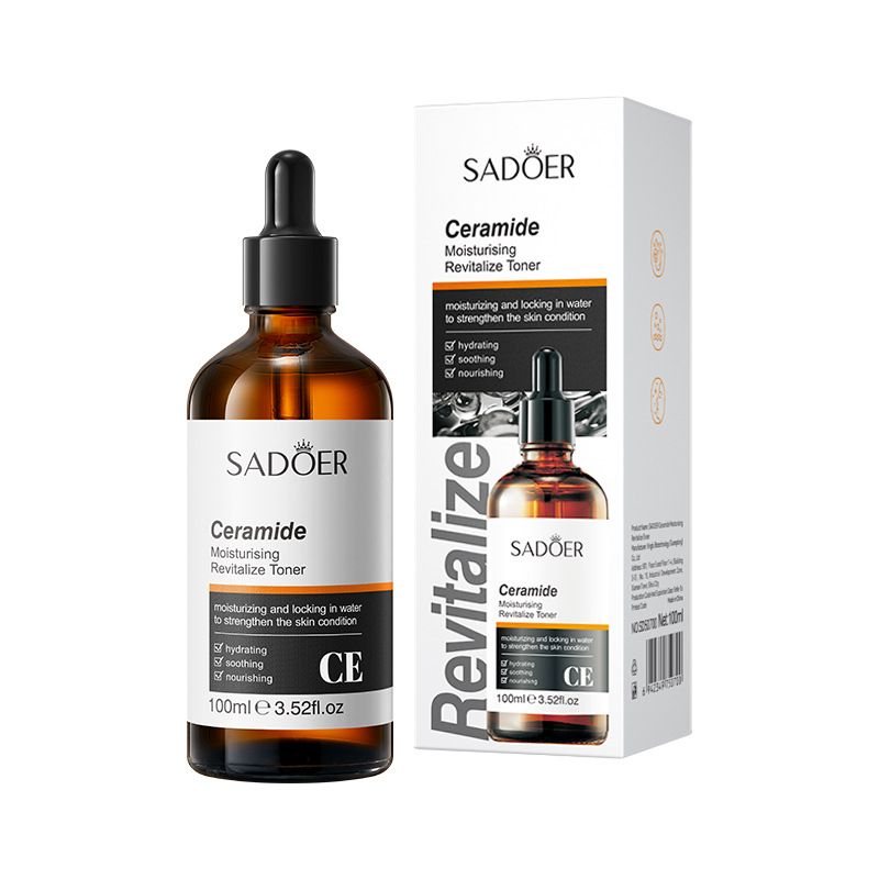 Full English SADOER Ceramide Revitalizing Toner Skin Rejuvenation Hydrating Moisturizing Water_voghion.com