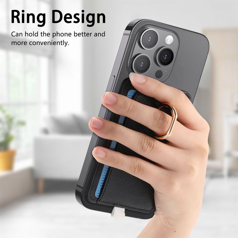 Monedero magnético sencillo TechGlobe para comercio exterior con clip para monedas y tarjetero_voghion.com