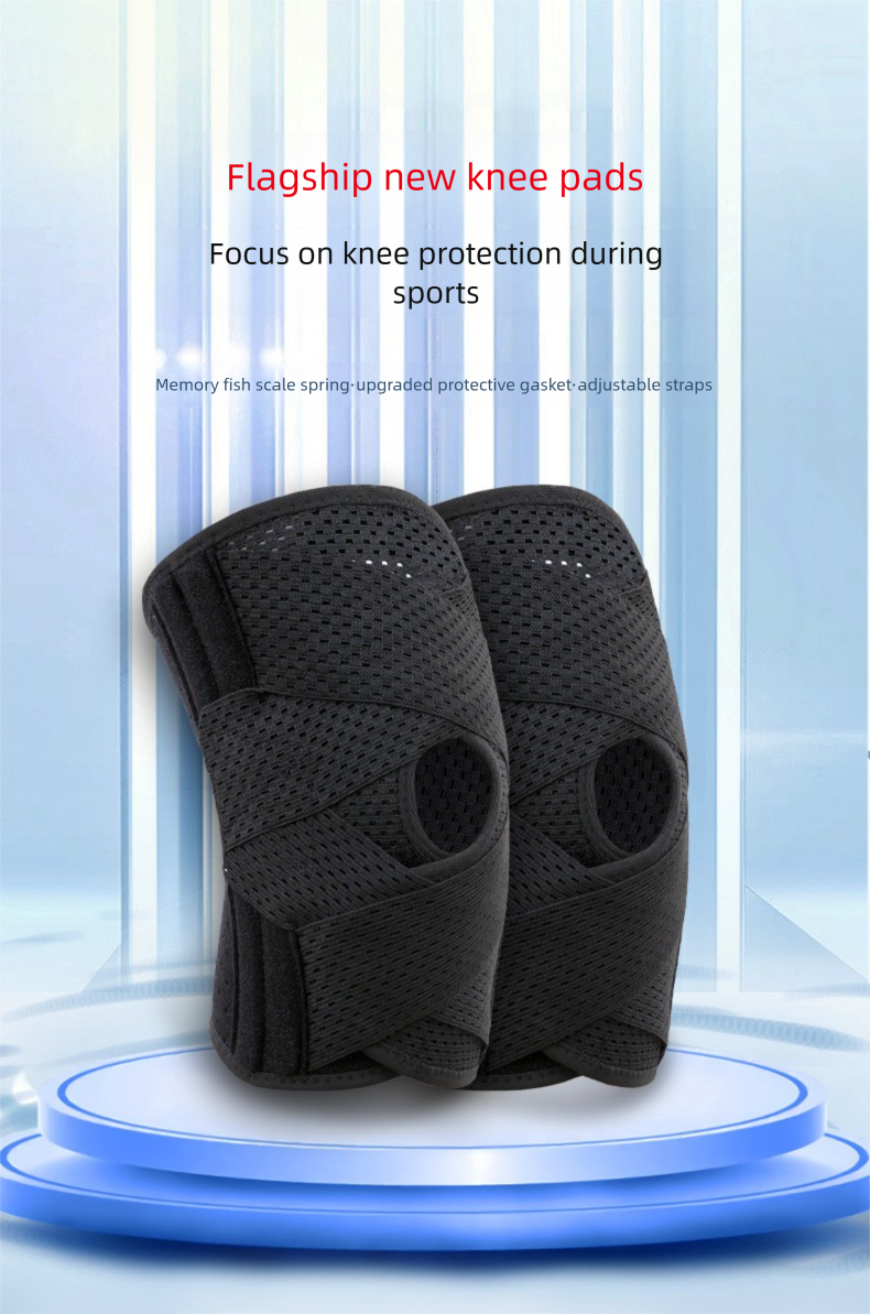Sports Pads Meniscus Running Basketball Special Protective Gear Joint Fixation Patella Strap Thin Knee Protector_voghion.com