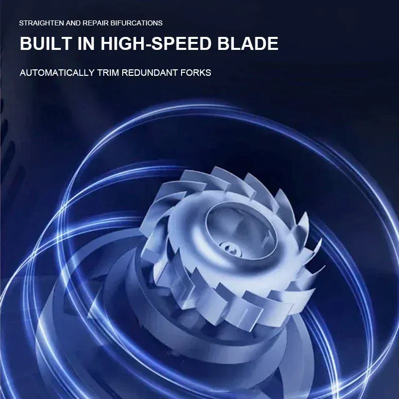 Galu trimmeri Automātisks šķelšanās noņemšanas līdzeklis Bojātu labojošs matu kopšanas līdzeklis bezvada matu galu griešana_voghion.com