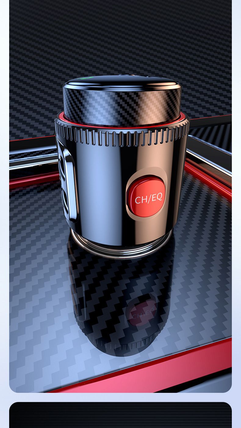 Car Chargers Car Bluetooth Player QC3.0 Fast Charge Flash Charge Bluetooth Car Charger FM Transmitter Car Charger_voghion.com