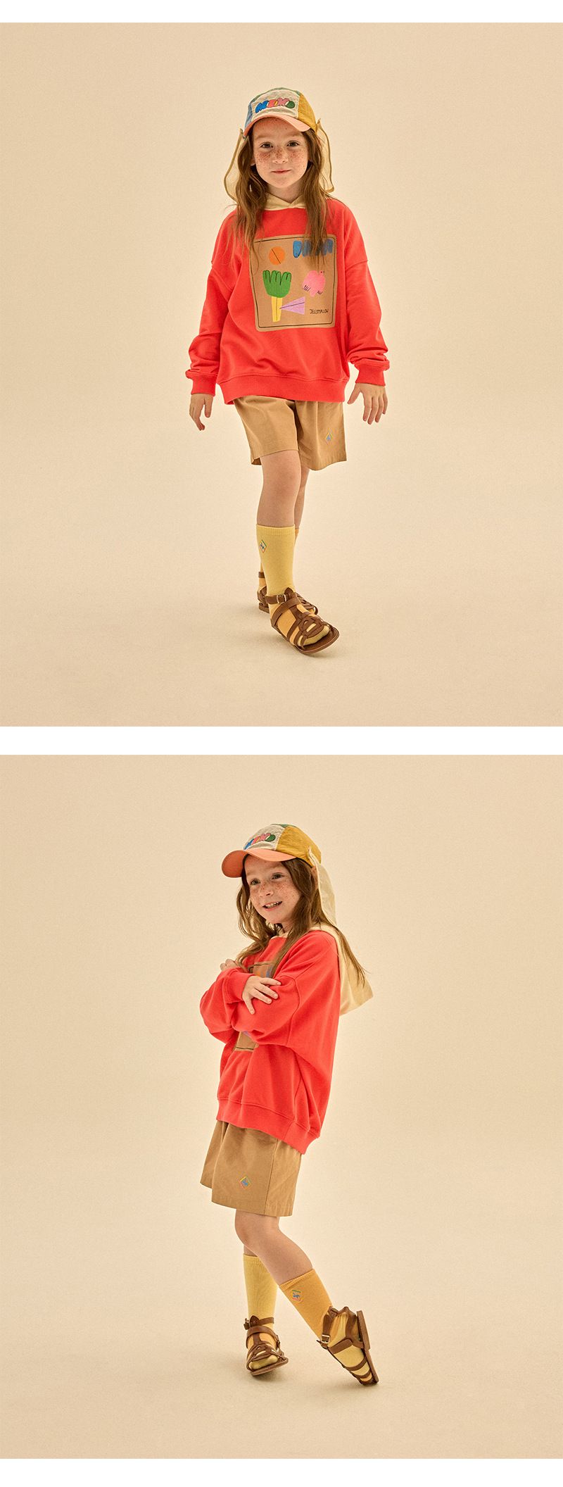 Shorts mère-enfant pour hommes et femmes, shorts tissés décontractés en coton brodé pour enfants_voghion.com