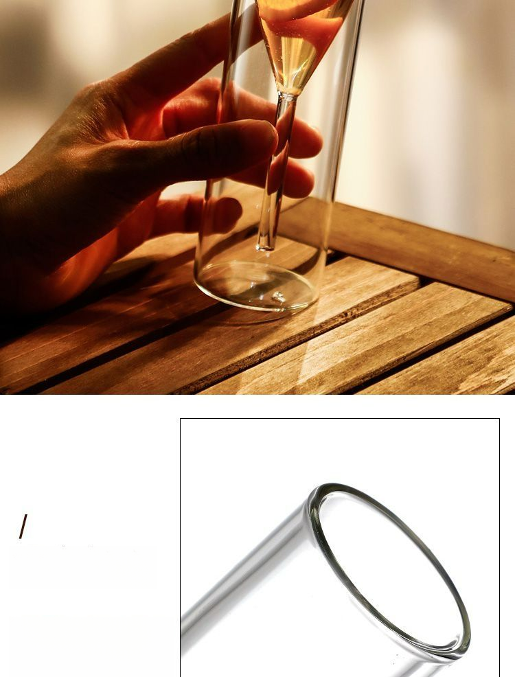 Kreatives transparentes doppelschichtiges Champagner-Rotkelch-Blasen-Cocktailbar-Persönlichkeitsweinglas_voghion.com
