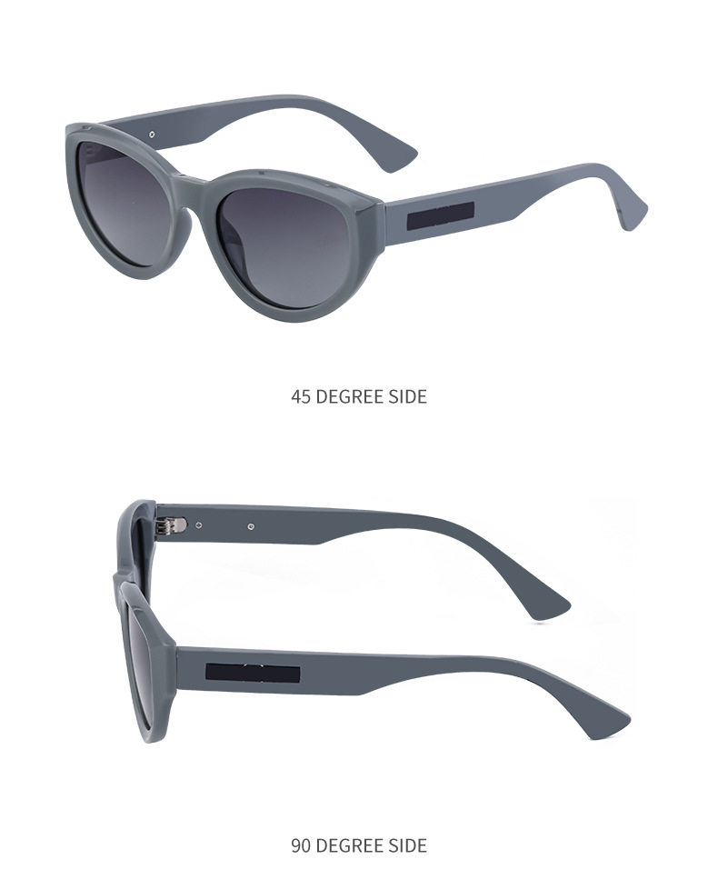 Polarisierte Cat-Eye-Sonnenbrille für Damen. UV-Schutz-Sonnenbrille für Damen_voghion.com
