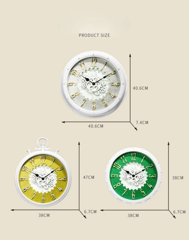 【1555 fős kollekció】 Celestial Star Gear fali bár klasszikus divat kreatív nappali étkező kvarc lámpa_voghion.com