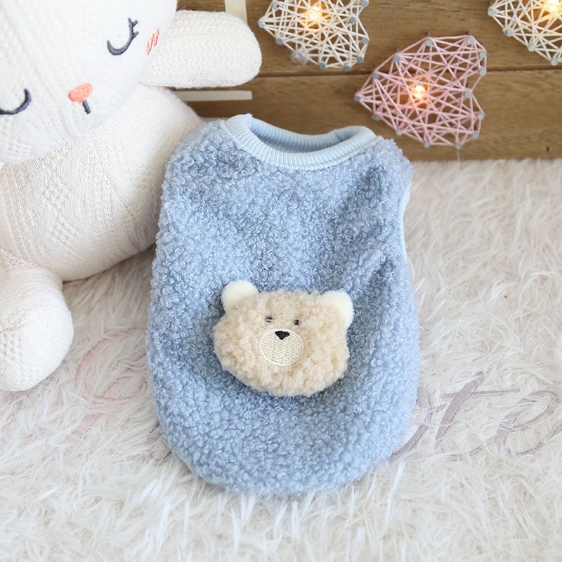 Petstyle Plush Little Doll Cute Cotton Puppy Kitten Clothes Newborn Cat_voghion.com