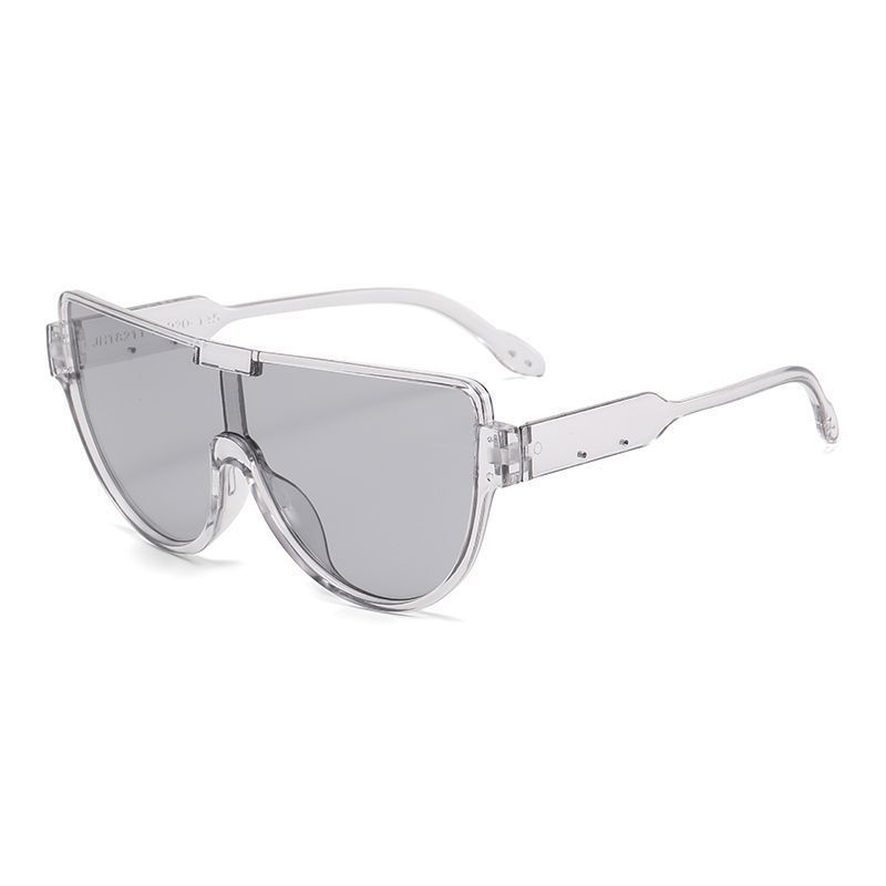 Occhiali da sole da aviatore monoblocco con montatura grande alla moda, occhiali da sole da ciclismo personalizzati con mezza montatura_voghion.com