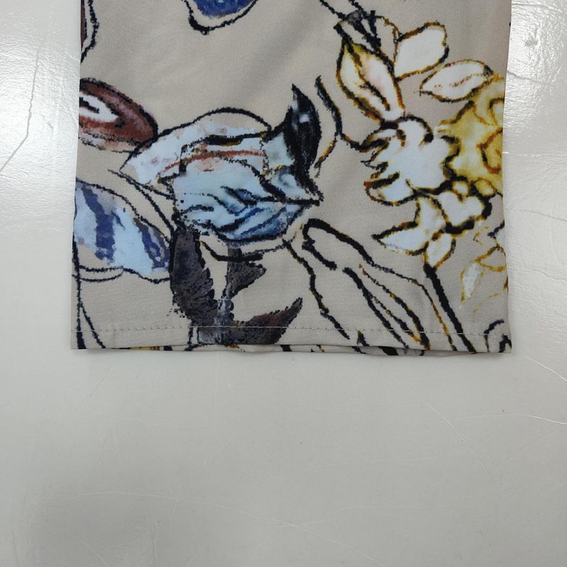 Abito a maniche lunghe con scollo a V stampato, vestibilità attillata, elegante e attillato, da donna, primavera 2025_voghion.com