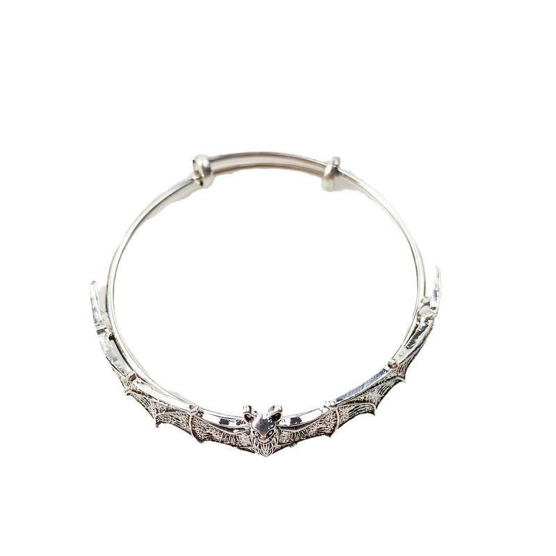 Braccialetto di coppia punk da donna con pipistrello creativo e personalità gotica Mingcheng_voghion.com