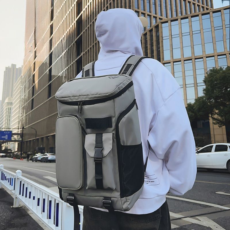 PARK DANCE Large Capacity Dry Wet Separation Sports Gym Bag Travel Men's Trendy Casual Backpack_voghion.com