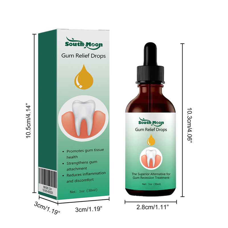 Snel tandvlees reparatie serum druppels verlichten terugtrekkend tandvlees parodontale blaarvorming verzorging tanden bleken verwijder gele kiespijn tandpasta_voghion.com
