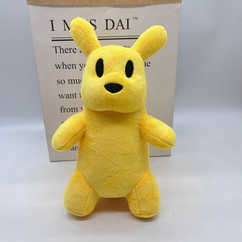 White World Slug Rain Cat Plush Toy Stuffed Animal Gift For Kids_voghion.com