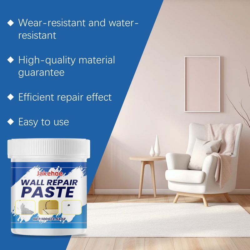 Wandreparaturpaste für den Haushalt, Wandschäden, Kratzer, Dellen, Risse, Nagellöcher, Reparatur von Wandreparaturpaste_voghion.com
