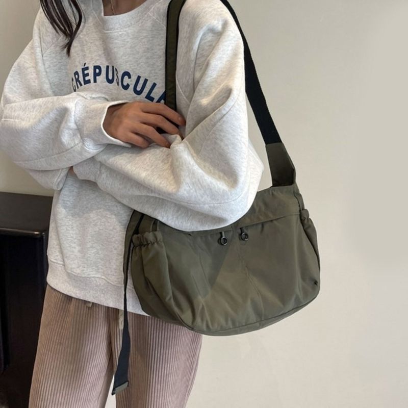 Trendy reistas met meerdere vakken, dames crossbody met verstelbare riem, geschikt voor verschillende gelegenheden_voghion.com