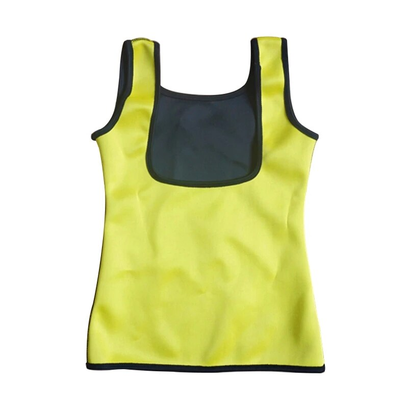 Donna Neoprene Shapewear Vita Trainer Corsetto Dimagrante Sudore Sauna Gilet Termico Body Shaper Palestra Allenamento Canotte_voghion.com