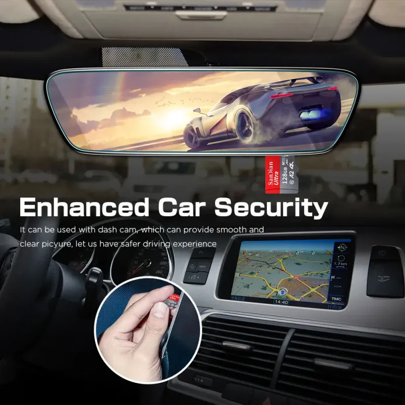 Originele Micro TF 128GB 256GB geheugen Klasse 10 U3 512GB 1TB hoge snelheid mini SD-kaart voor telefooncamera auto DV SLR_voghion.com
