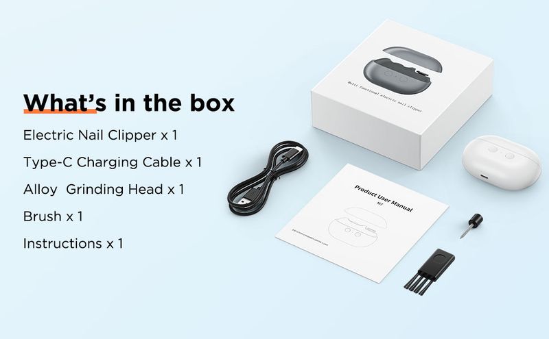 2025 3-in-1 Baby-Nagelpflege - Kürzen/Polieren mit LED_voghion.com