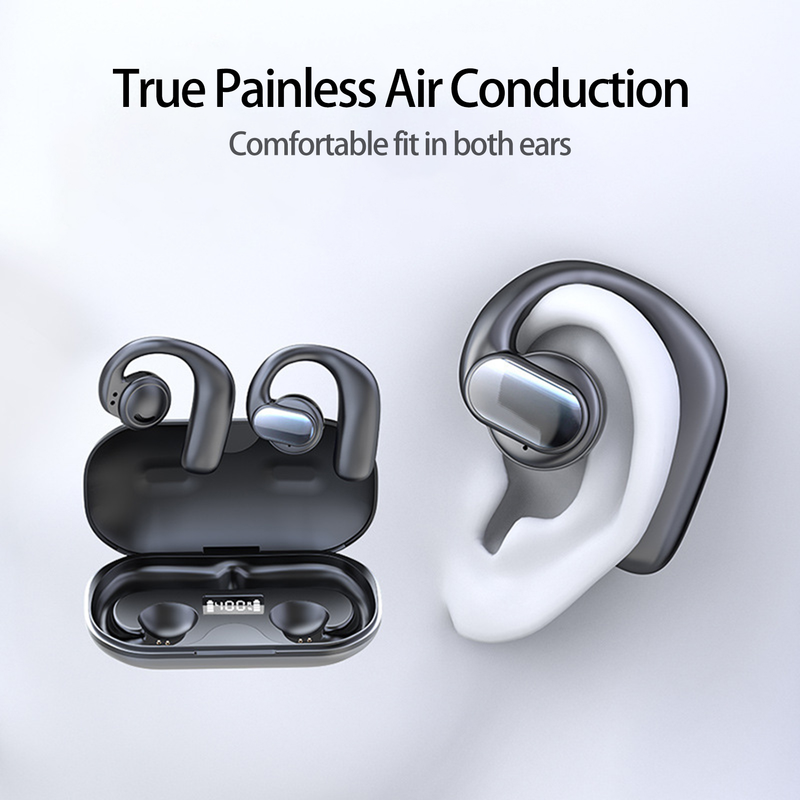 Bežične slušalice Subwoofer IPX6 Anti Dust Brzo punjenje Poziv Automatsko povezivanje Bone Conduction Slušalice kompatibilne s Bluetooth-om Dodaci za trčanje_voghion.com