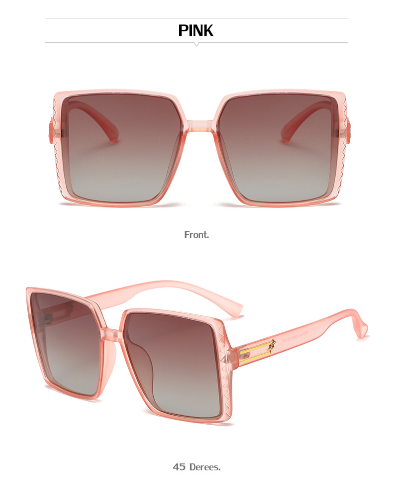 Unisex-Sonnenbrille, blendfrei, UV-Polarisator, Paar-Sonnenbrille_voghion.com