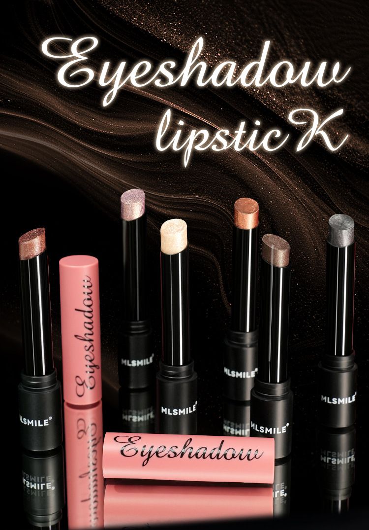 Lipstick eyeshadow stick Lazy eye makeup waterproof non-smudging pearl eyeshadow lying silkworm pen_voghion.com