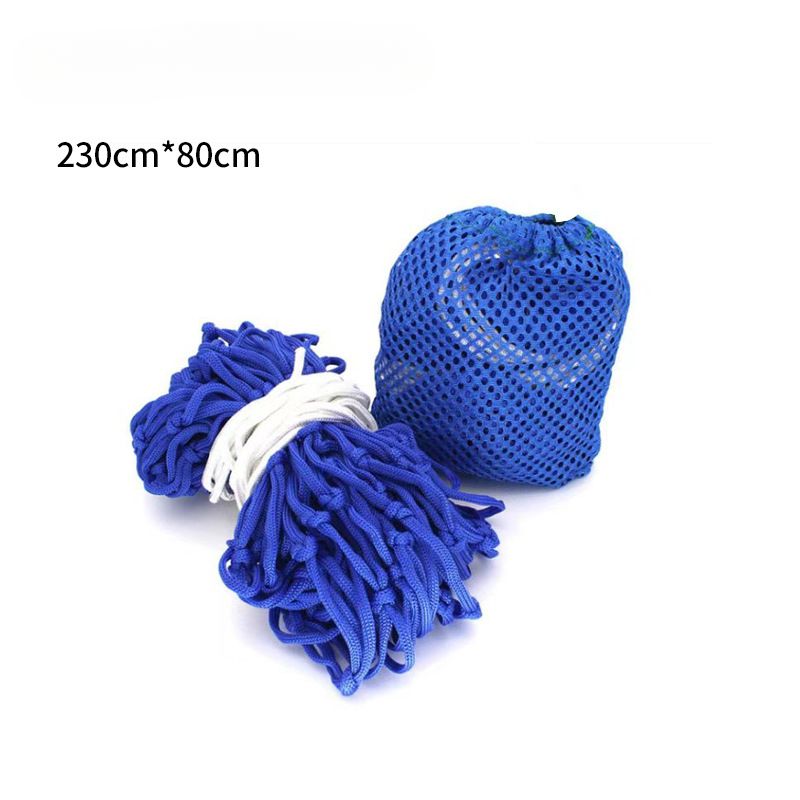 Amaca con corda spessa, altalena in rete, amaca intrecciata a mano, accessori per campeggio all'aperto_voghion.com