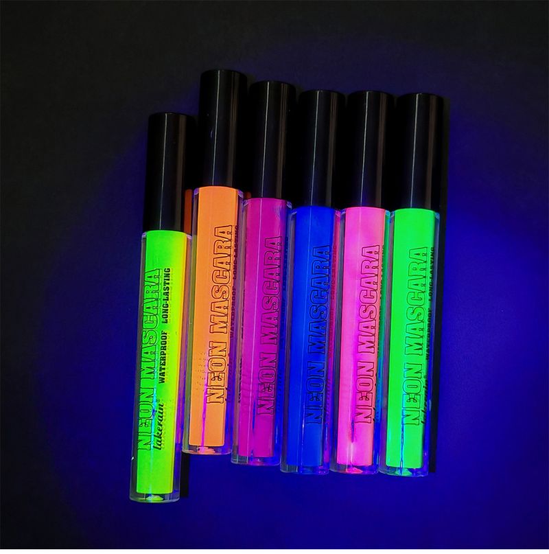 Mascara Lakerain Fluorescent Color Mascara Halloween Cosplay Mascara_voghion.com