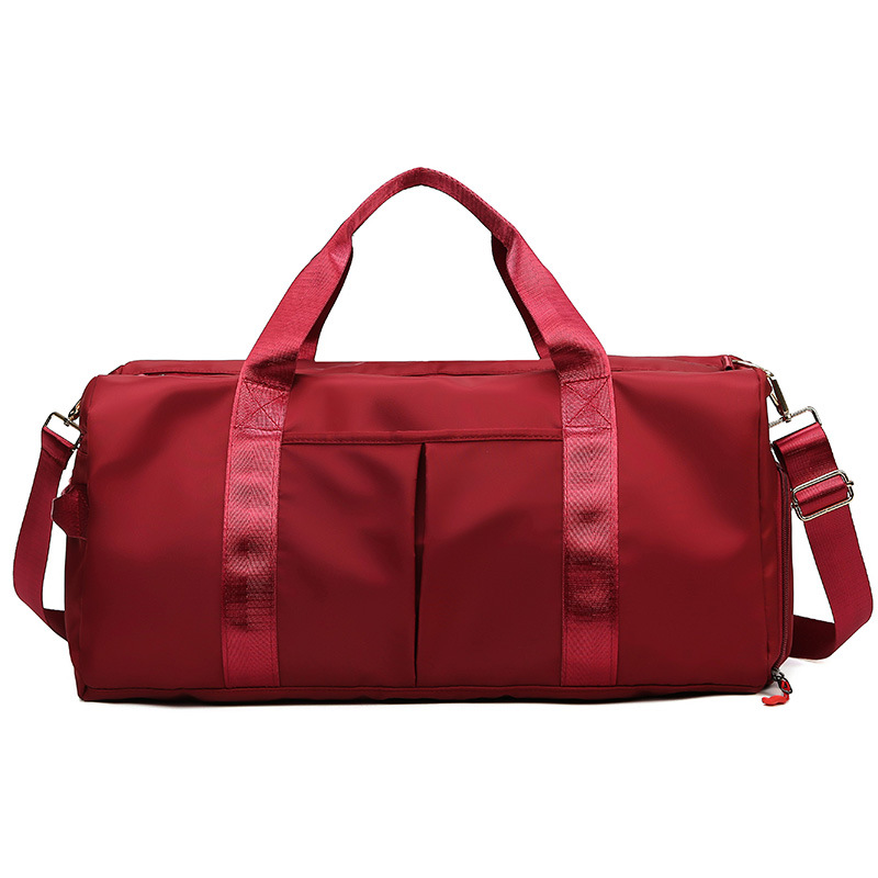 Travel dry wet separation exercise yoga fitness bag large capacity short distance travel training_voghion.com